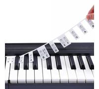 MYAYD Removable Piano Keyboard Note Labels, 61 Key Piano Keyboard, Piano Notes, Guide Removable Piano Key Stickers Keyboard Note Labels Sticker for Beginners Kids