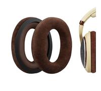 MYAYD Replacement Ear Pads Compatible with Sennheiser HD598 HD599 569 559, Headset Earpads, Ear Cups Repair Parts, Replacement Velour Earpad Cushion for Headphones - Brown