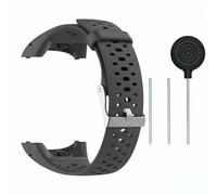 MYAYD Watch Strap Compatible with Polar M400 / M430, Sports Silicone Replacement Watch Strap, Replacement for Polar M400 / M430 Smartwatch for Men and Women (Gray)