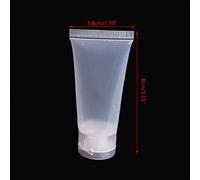 Myazs 1Pc Empty Plastic Portable Tubes Squeeze Cosmetic Cream Lotion Travel Bottle Squeeze Bottles