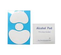 Myazs Mouse Feet Pads 1Pack White PTFE Rounded Curved Edges Replacement For G705 Gaming Mouse