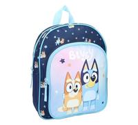 mybagstory - 30 cm backpack - Lightweight and durable - Adjustable padded shoulder straps - Travel bag - Children's bag - Ideal for kindergarten, leisure or outings for children, Bluey - Blue, enfant