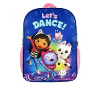 mybagstory | 3D Kindergarten Backpack Gabby and the Magic House | 32 cm School Bag for School and Nursery | Let's Dance Design with Ergonomic Straps and Mesh Water Bottle Pockets