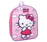mybagstory - Backpack - 3D - Hello Kitty - Pink - Child - School - Kindergarten - Nursery - School Bag - Size 32 cm - Adjustable Straps - Gift Idea, Pink, S