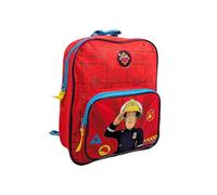 mybagstory - Backpack - Fireman Sam - Red - Child - School - Primary - Nursery - Nursery - Unisex School Bag - Size 29 cm - Adjustable Shoulder Straps