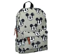 mybagstory - Backpack - Mickey Mouse - Disney - Child - School - Kindergarten - Boys - School Bag - Size 33 cm - Adjustable straps, grey, S