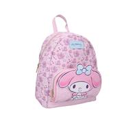 mybagstory - Backpack My Melody Girl Pink 21x8x27cm | Ideal for school, kindergarten and primary school - a perfect gift idea.