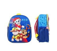 mybagstory - Backpack - Paw Patrol - Blue - 3D - Child - School - Kindergarten - Daycare - Primary - Boy School Bag - Size 30.5 cm - Adjustable Straps - Gift Idea, Blue, 30.5 cm