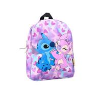 mybagstory - Backpack - Stitch - Stitch and Angel - Child - School - Primary - Kindergarten - Daycare - Girl School Bag - Size 31 cm - Adjustable Straps - Gift Idea, 3701656303732, Infant