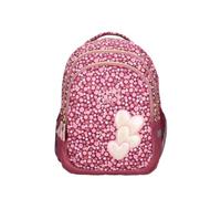 mybagstory | Backpack | Wildflower Dot Pattern | Blue 44cm | Milky Kiss Wildflower collection of 44 x 24 x 13 mm offering a large volume to easily store all school items