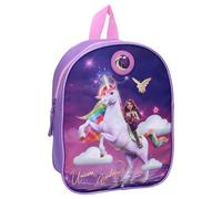 mybagstory | Children's Backpack | Small School Bag Kindergarten and Primary from 5 years | Adjustable Straps | Gift Ideas | Dimensions 29 x 22 x 9 cm, Unicorn Academy - Purple, enfant, Classic