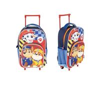 mybagstory - Children's Backpack Trolley - Paw Patrol - Blue - Child - School - Kindergarten - Daycare - Boy - 36 cm - Adjustable Straps - Wheels - Gift Idea, Paw Patrol - Blue, enfant, Classic