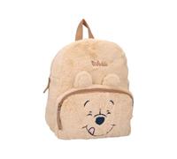 mybagstory | Disney Winnie the Pooh Mini Backpack | Soft Beige Plush | 26 x 11 x 21 cm | Ideal Nursery or Adult Fashion | Officially Licensed | Fluffy Festival Collection