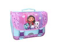 mybagstory - Gabby's Dollhouse School Bag - Girl 38x33x12 cm - 2 compartments - Flap closure - Primary school bag