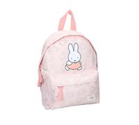 mybagstory - Miffy Girls Backpack - Pink - Kids - School - Kindergarten - Daycare - Girls School Bag - Adjustable Straps - Gift Idea - 31cm, Miffy - Pink, Enfant