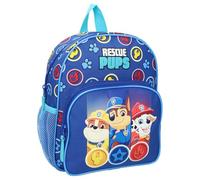 mybagstory | Paw Patrol Children's Backpack | Ideal for Nursery and Leisure | Chase Marcus and Ruben Design | Adjustable Straps | 29 x 23 x 10 cm | Blue