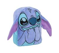 mybagstory - Plush Stitch Backpack - Child 28 x 22 x 9 cm - Ultra Soft - 1 Zipped Compartment - Mini Lightweight Bag for Nursery, Kindergarten, Outings or Gift