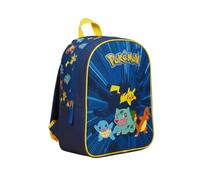 mybagstory | Pokemon Backpack | Removable Shoulder Strap | Blue and Yellow