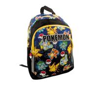 mybagstory - Pokemon - Boys' Backpack 38 x 28 x 16 cm - Primary School Bag with 2 Zipped Compartments - Child - School - Kindergarten - Gift Idea