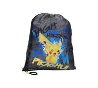 mybagstory | Pokemon Children's Swimming Bag | Drawstring Backpack Sport Gymnastics School | Blue | Accessory for Boys Girls Kindergarten | 44 x 36 cm