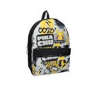 mybagstory | Pokemon Pikachu Children's Backpack | School Bag Black Large Capacity 39 x 29 x 12 cm | School Bag for Boys and Girls with Padded Straps | Ideal Back to School and Leisure