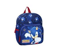 mybagstory - Sonic blue 29 cm backpack - Lightweight and durable - Adjustable padded shoulder straps - Main pocket, front pocket and mesh pockets - Ideal for kindergarten, leisure or outings for
