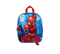 mybagstory - Spider-Man 3D Backpack for Kids | Red and Blue Embossed Kindergarten School Bag, Small Boy's School Bag, 36 cm and Ideal Back to School Leisure and Gift