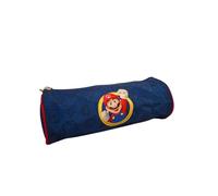mybagstory - Super Mario School Pencil Case - Children's Pencil Case with 1 Compartment - 21.5 x 7.3 x 7.3 cm - Zip Closure - Gift Idea - Official Product, Super Mario - Blue, Enfant, Classic