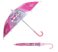 mybagstory - Umbrella for children - LOL Surprise - Pink - Kindergarten | Holiday, Girl Umbrella, 28 in, Gift Idea, Lightweight, Compact, Manual Open, Durable and Anti-pinch.