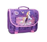 mybagstory - Unicorn Academy School Bag - Girl 38x33x12 cm - 2 compartments - Flap closure - Primary school bag