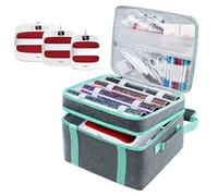MYBAGZING Double-Layer Carrying Case for Cricut EasyPress 2(12x10), HTVRONT Heat Press Machine, Sturdy Heat Press Bag, Cricut Storage Case with Pockets for Cricut Accessories, Cricut Easy Press Mat