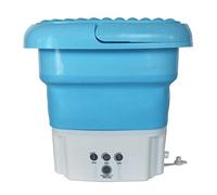 MYBAQ,Mini Washing Machine,Mini Portable Washing Machine,Foldable Washing Machine,Underwear Washing Machine,Suitable for Underwear,Socks,Travel,Camping,Caravans,Dormitories, Flats (2.8L).
