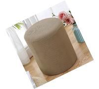 MYBMPFRHO Square Ottoman Cover, Stretch Jacquard Footstool Covers, Dustproof Anti-Slip Pouffe Protector with Elastic Bottom for Square, Cube and Rectangle Ottoman(A14,40X40CM)