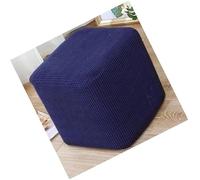 MYBMPFRHO Square Ottoman Cover, Stretch Jacquard Footstool Covers, Dustproof Anti-Slip Pouffe Protector with Elastic Bottom for Square, Cube and Rectangle Ottoman(A5,38X38CM)