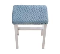 MYBMPFRHO Velvet Ottoman Footstool Cover Saddle Seat Cover Slipcover for Square Rectangle Small Large Stretch Fit Bar Footrest Foot Stool Protector Covers with Elastic Bottom Rectangular(J,1PCS)