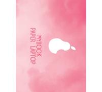 MyBook Paper Laptop Pink Activity & Coloring Book Pretend Computer Toy with Screen and Keyboard for Kids: Coloring, Drawing, Learning to Type, Word ... Maze, Tic Tac Toe, Word Puzzle (MyBooks)