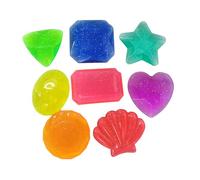 MYBOTA 8PCS Gem Swimming Pool Toys Diving Toys for Kids Acrylic Sinkers Gemstones Set for Swim Dive Training Toddler Water Toys