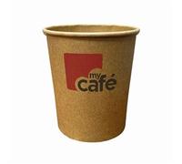 Mycafe Kraft 12oz Single Wall Hot Cups (Pack of 50) MYC12082