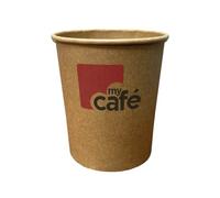 Mycafe Kraft 8oz Single Wall Hot Cups (Pack of 50) MYC12081