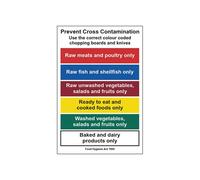 MyCafe Prevent Cross Contam Sign Self Adhesive Vnl 200x300 MYC10674