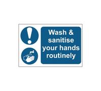MyCafe Wash and Sanitise Hands Sign PP 300x200 MYC10689