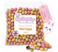 MyCandyShop Chocolate Mini Eggs 500g - Bulk Mini Chocolate Eggs Hard Shell Easter Hunt Treats - For Easter Parties & Celebrations
