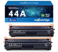 MYCARTRIDGE 44A CF244A Toner, 2 Black (2 Pack), Compatible with HP Laserjet Pro M15w, M15a, MFP M28w, M28a, High Yield-1000 pages, MYCARTRIDGE Brand
