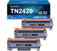 MYCARTRIDGE Compatible for Brother TN-2420 TN2420 Toner Cartridge for Brother MFC-L2710dw MFC-L2710dn MFC-L2750dw HL-L2375dw HL-L2370dn HL-L2350dw DCP-L2510d