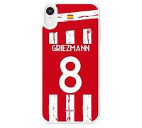 MYCASEFC Antoine Griezmann Football Flocking Case for iPhone 11 Silicone Football Case for Smartphone Printed in France TPU