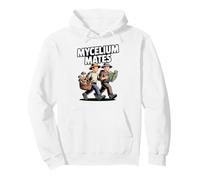 Mycelium Mates Hunting Identification Wild Mushroom Foraging Pullover Hoodie