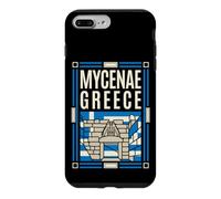 Mycenae Greece Flag Lion Gate Ancient Ruins Retro Art Case for iPhone 7 Plus/8 Plus