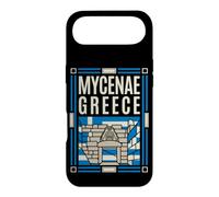 Mycenae Greece Flag Lion Gate Ancient Ruins Retro Art Case for iPhone Air