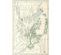 Mycenaean Greece Map Journal: Vintage Map Notebook