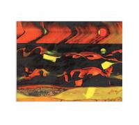 MYCGGDGH Max Ernst Poster Migration Reproductions of Famous Paintings Surrealism Wall Art Canvas Max Ernst Wall Decor for Living Room Gifts90x70cm(36x28in) Frameless